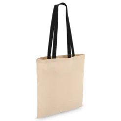 Torba bawełniana OEKO-TEX® 38 x 42 cm 140 g/m² / Czarny LT95381-N0002