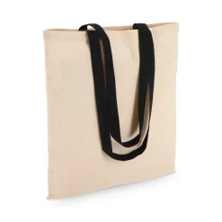 Torba bawełniana OEKO-TEX® 38 x 42 cm 140 g/m² / Czarny LT95381-N0002