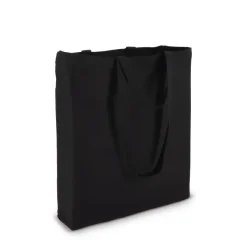 Torba bawełniana OEKO-TEX® 38 x 10 x 42 cm 140 g/m² / Czarny LT95383-N0002