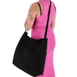Torba bawełniana OEKO-TEX® 40 x 13 x 44cm 220g/m² / Czarny LT95386-N0002