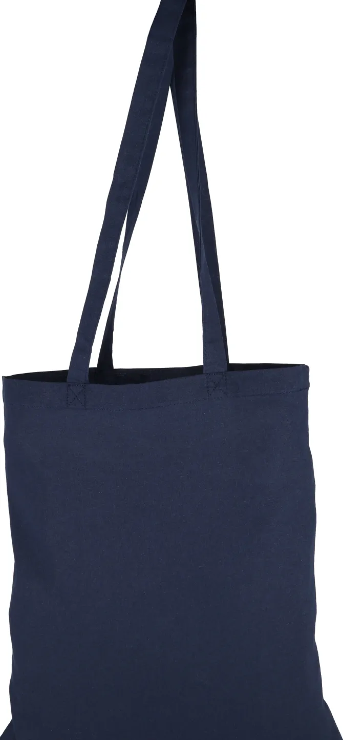 Torba bawełniana z długimi uszami 140 g/m2 COPENHAGEN / Granatowy 088044