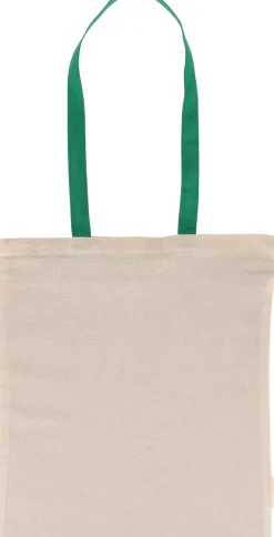 Torba bawełniana z długimi uszami, z recyklingu 140g/m2 CAMBRIDGE / Pomarańczowy 545410