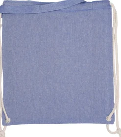 Torba bawełniana z długimi uszami z recyklingu 140 g/m2 ADDISON / Czerwony 254305