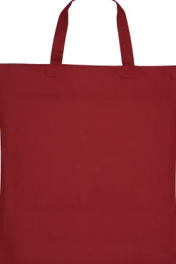 Torba bawełniana z krótkimi uszami 140 g/m2 BREGENZ / Bordowy 068002