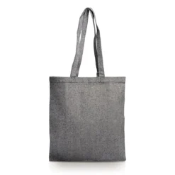 Torba bawełniana z recyklingu 280g/m2 / RecyTwill / Czarny IP31115011