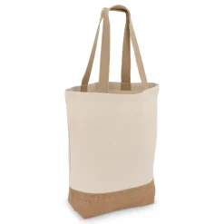 Torba bawełniano-jutowa OEKO-TEX® 41 x 13 x 41 cm 320 g/m² / Ecru LT95374-N0054