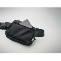 Torba biodrowa 300D RPET / Czarny MO2204-03