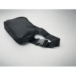 Torba biodrowa 300D RPET / Czarny MO2204-03