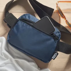 Torba biodrowa 300D RPET / Granatowy MO2204-04