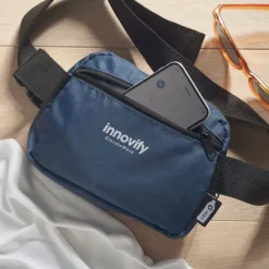 Torba biodrowa 300D RPET / Granatowy MO2204-04