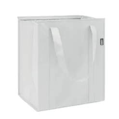 Torba chłodząca z włókniny RPET / Bialy MO2492-06
