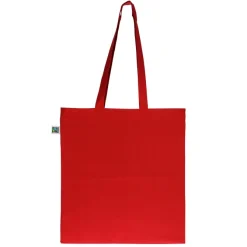 Torba Fairtrade długa 140g 38x42 / Czerwony LT95253-N0021