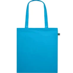 Torba Fairtrade 140gr/m² / Turkusowy MO2098-12