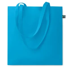 Torba Fairtrade 140gr/m² / Turkusowy MO2098-12