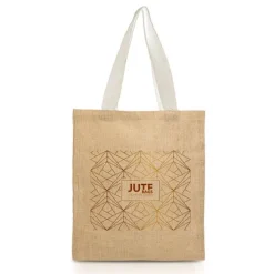 Torba jutowa z bawełnianymi uchwytami / Strapcote / Olive Green IP31111847