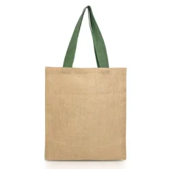 Torba jutowa z bawełnianymi uchwytami / Strapcote / Olive Green IP31111847