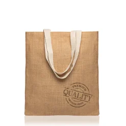 Torba jutowa z bawełnianymi uchwytami / Strapcote / Natural IP31111880