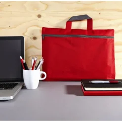 Torba na dokumenty / Czerwony V2165-05