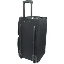 Torba na kółkach 600D RPET / Czarny MO2942-03