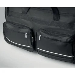 Torba na kółkach 600D RPET / Czarny MO2942-03