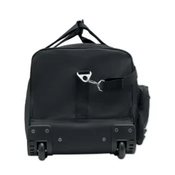 Torba na kółkach 600D RPET / Czarny MO2942-03