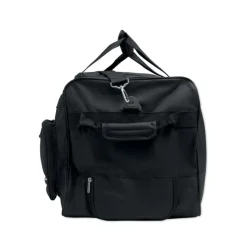 Torba na kółkach 600D RPET / Czarny MO2942-03