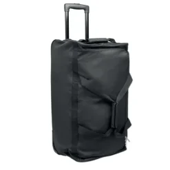 Torba na kółkach 600D RPET / Czarny MO2942-03