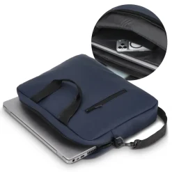 Torba na laptopa PU SoMa Messenger Bag 28 x 38 x 5 cm / Ciemnoniebieski LT95341-N0010