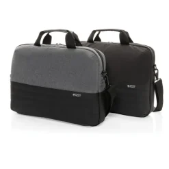Torba na laptopa 15,6" Swiss Peak AWARE™, ochrona RFID / Szary P763.122