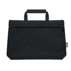 Torba na laptopa z filcu RPET / Czarny MO6718-03