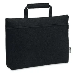 Torba na laptopa z filcu RPET / Czarny MO6718-03