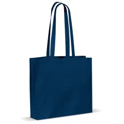 Torba na ramię bawelna OEKO-TEX® 140g/m² 40x10x35cm / Ciemnoniebieski LT95160-N0010