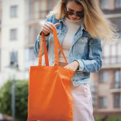Torba na ramię OEKO-TEX® 140g/m² 38x42cm / Pomarańczowy LT95156-N0026