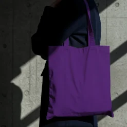 Torba na ramię OEKO-TEX® 140g/m² 38x42cm / Purpurowy LT95156-N0072