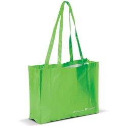 Torba na ramię R-PET 110g/m² / Jasnozielony LT91478-N0032