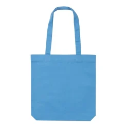 Torba na zakupy AWARE™, bawełna z recyklingu / Niebieski P762.945