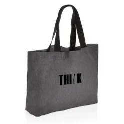 Torba na zakupy AWARE™, bawełna z recyklingu / Niebieski P762.955