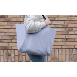 Torba na zakupy AWARE™, bawełna z recyklingu / Biały P762.950