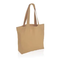 Torba na zakupy AWARE™, bawełna z recyklingu / Brązowy P762.969