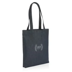 Torba na zakupy AWARE™, dżins z recyklingu / Niebieski P762.845