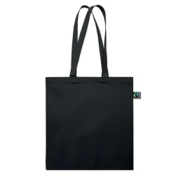 Torba na zakupy Fairtrade 180 g / Czarny MO2590-03
