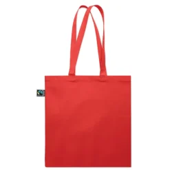Torba na zakupy Fairtrade 180 g / Czerwony MO2590-05