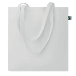 Torba na zakupy Fairtrade 180gr / Bialy MO2589-06