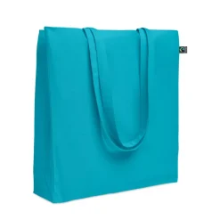 Torba na zakupy Fairtrade 180 g / Turkusowy MO2590-12