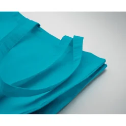 Torba na zakupy Fairtrade 180 g / Turkusowy MO2590-12