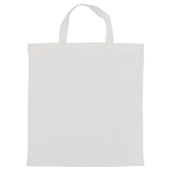 Torba na zakupy OEKO-TEX® color short 140g/m² 38x42 cm / Biały LT95256-N0001