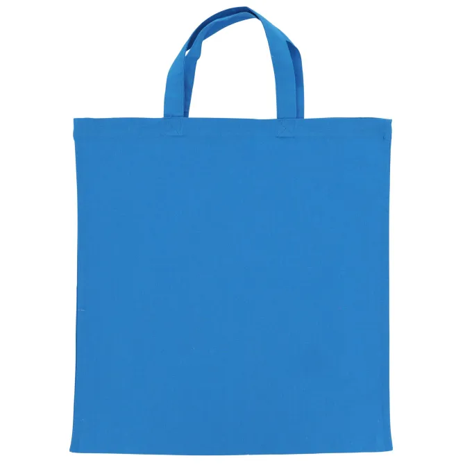 Torba na zakupy OEKO-TEX® color short 140g/m² 38x42 cm / Niebieski LT95256-N0011