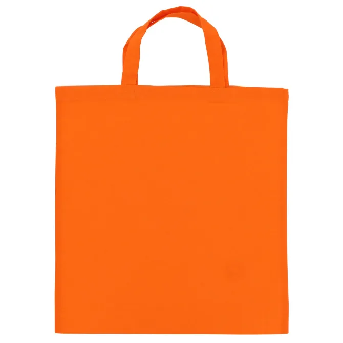 Torba na zakupy OEKO-TEX® color short 140g/m² 38x42 cm / Pomarańczowy LT95256-N0026