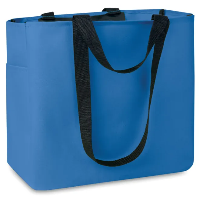 Torba na zakupy z poliestru 60 / Niebieski MO8715-37