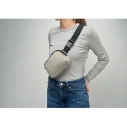 Torba nerka z poliestru 210D / Zgaszona Biel MO2683-43